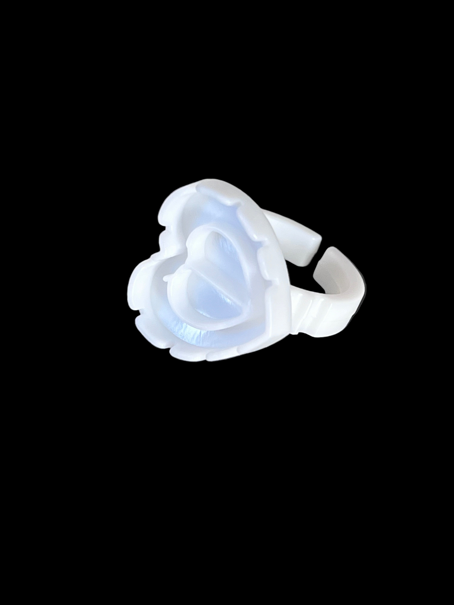 Heart Glue rings