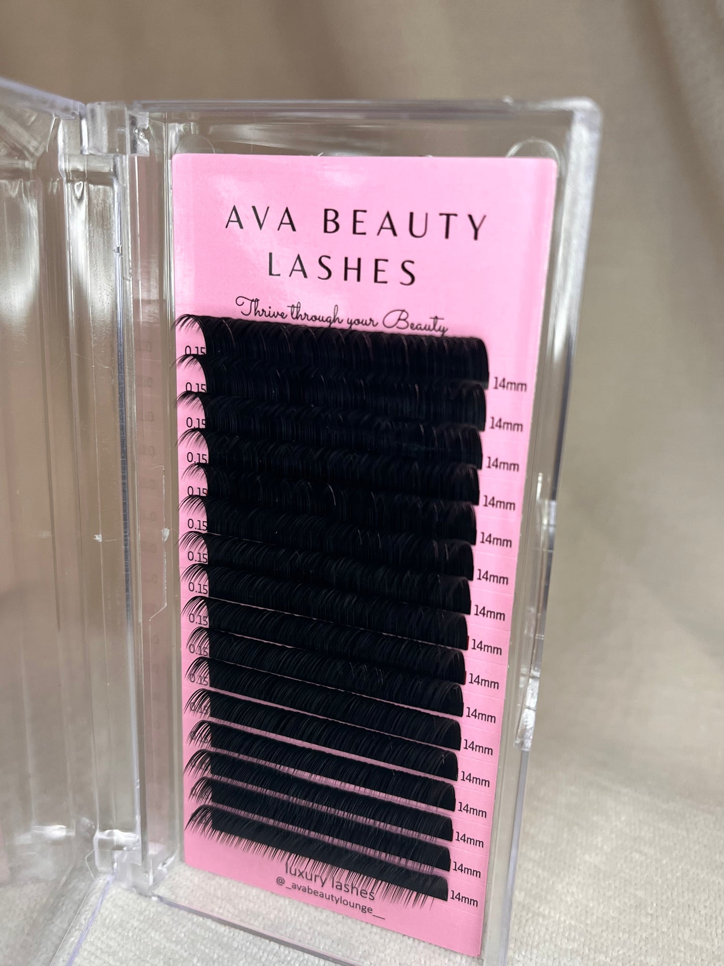 Classic Lash Trays -C curl